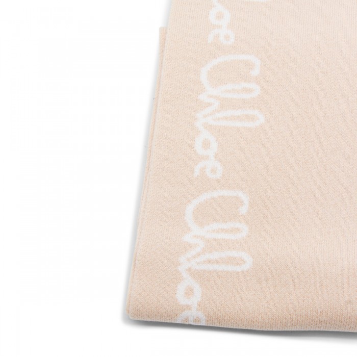 BEIGE COTTON SCARF 2