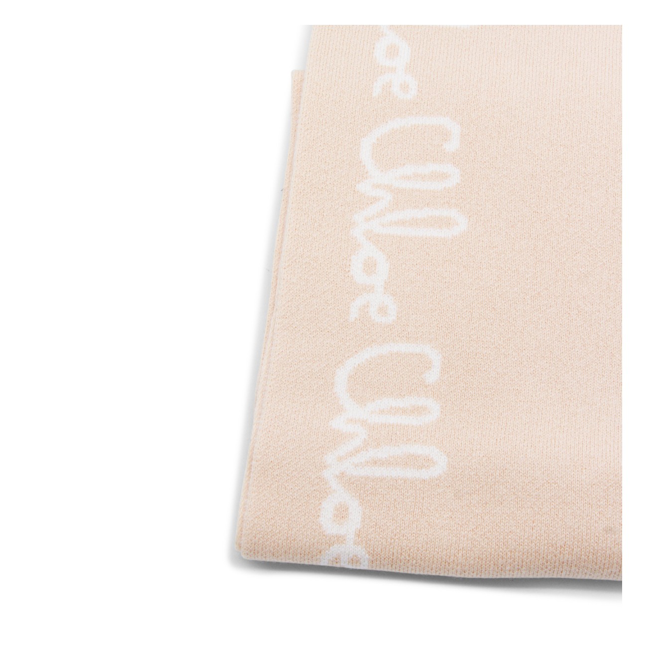 BEIGE COTTON SCARF BEIGE COTTON SCARF