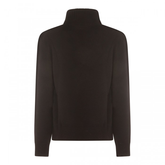 BLACK WOOL KNITWEAR 2
