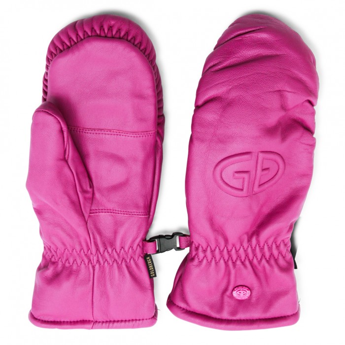 PURPLE LEATHER HILJA GLOVES 2