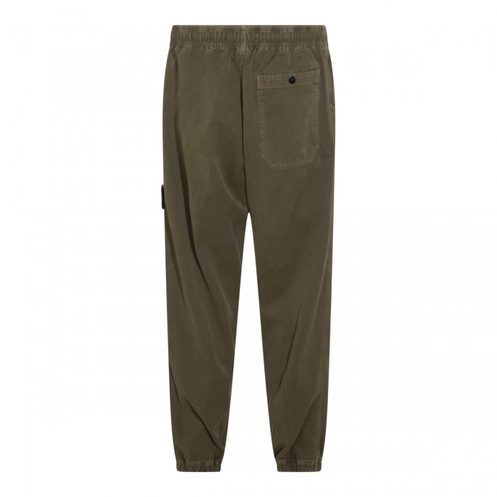 MILITARY GREEN COTTON PANTS 2