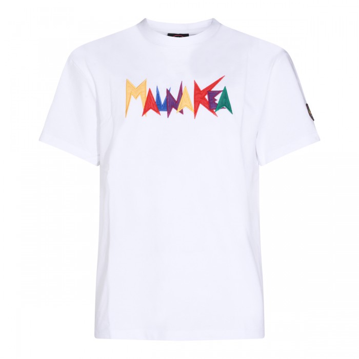 WHITE COTTON T-SHIRT