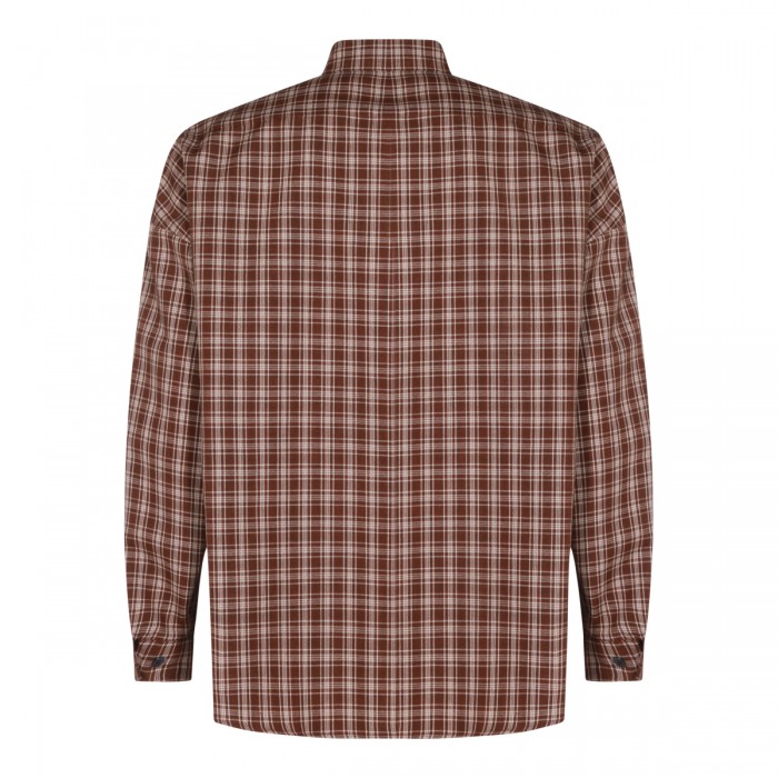 BROWN WOOL SHIRT 2