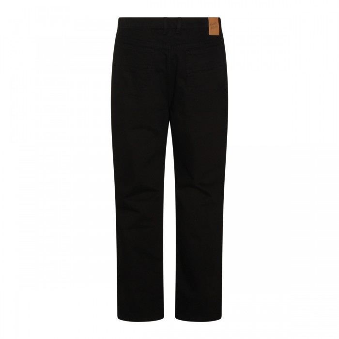 BLACK COTTON SEASONAL JEANS 2