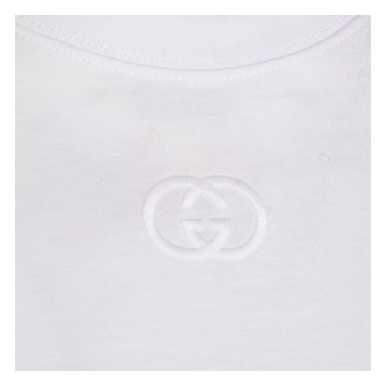 WHITE COTTON T-SHIRT WHITE COTTON T-SHIRT