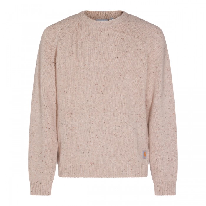 BEIGE COTTON KNITWEAR