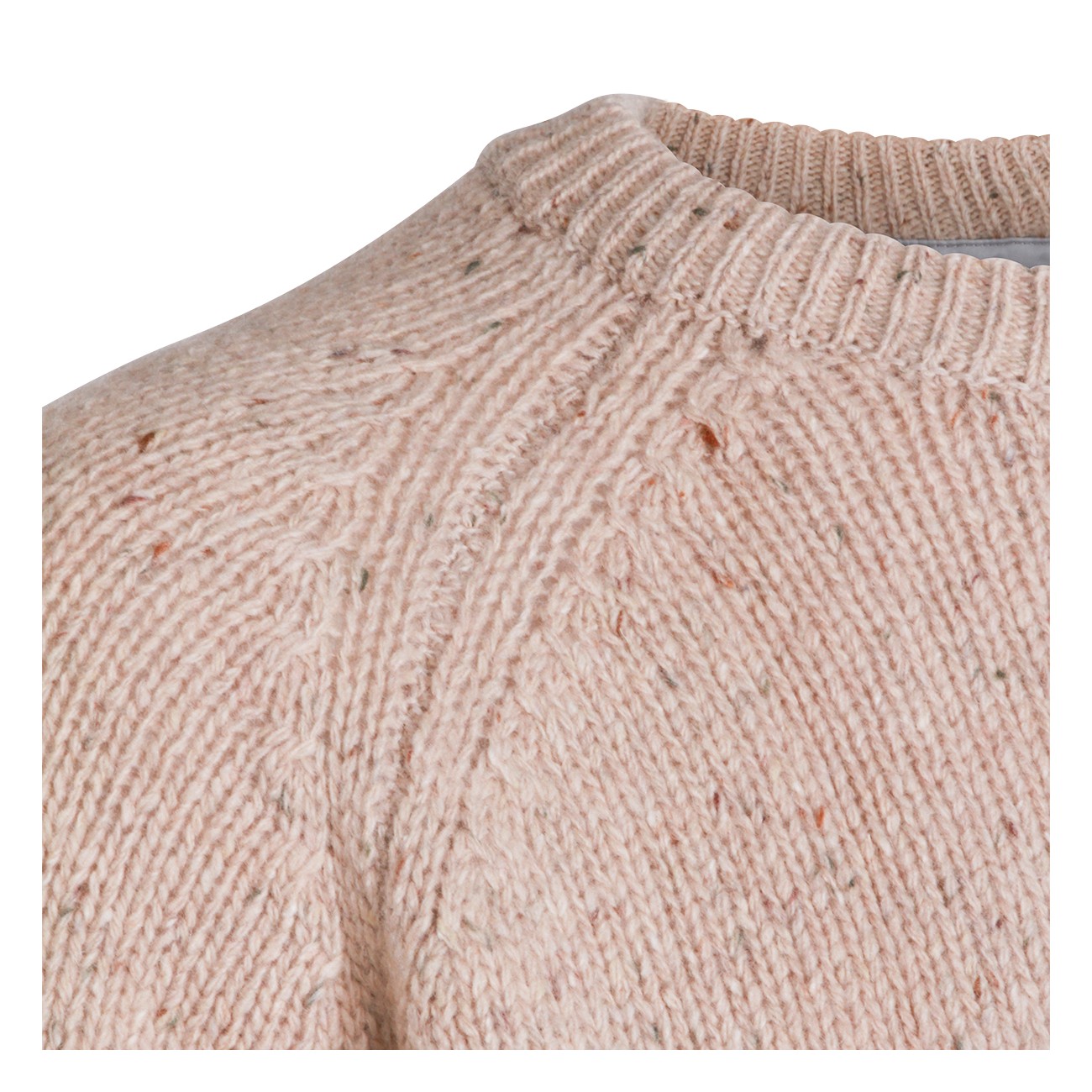 BEIGE COTTON KNITWEAR BEIGE COTTON KNITWEAR