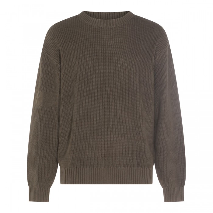 ARMY GREEN COTTON KNITWEAR