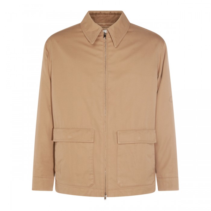 SAND COTTON CASUAL JACKET