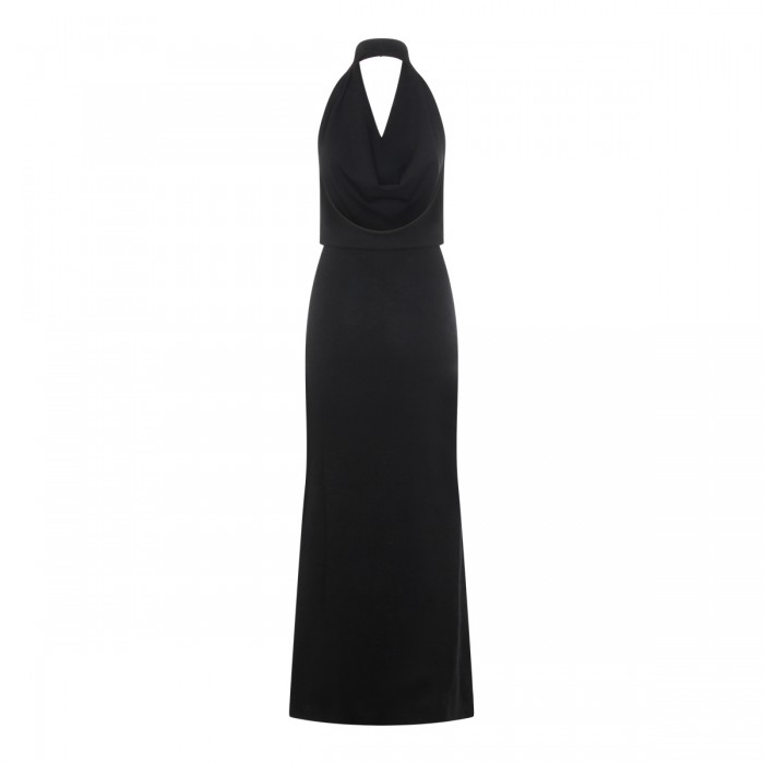 BLACK CASHMERE DRESS 2