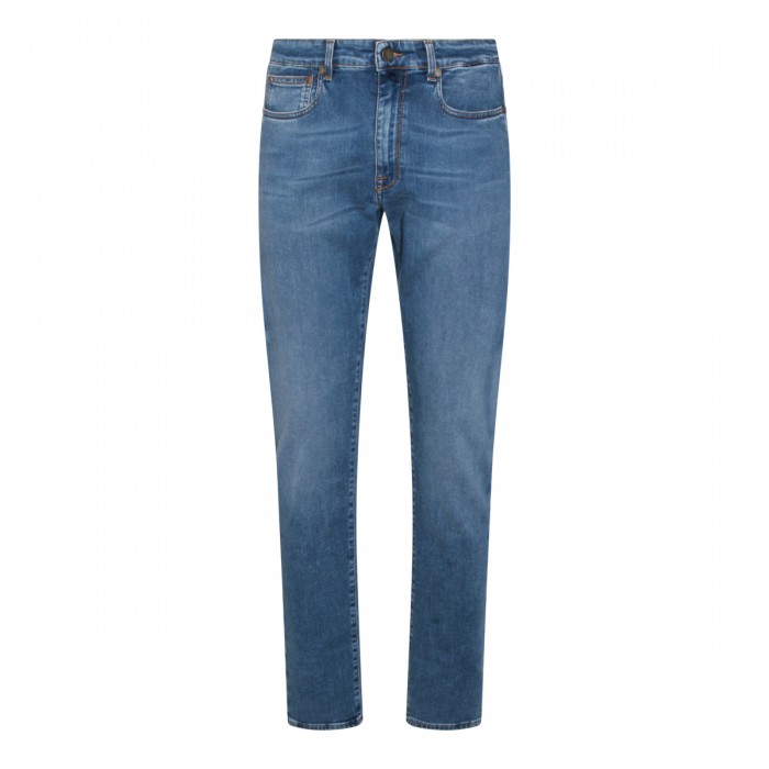 BLUE COTTON JEANS