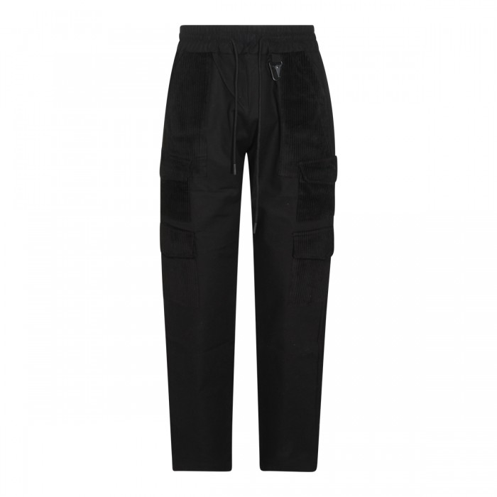 BLACK COTTON PANTS