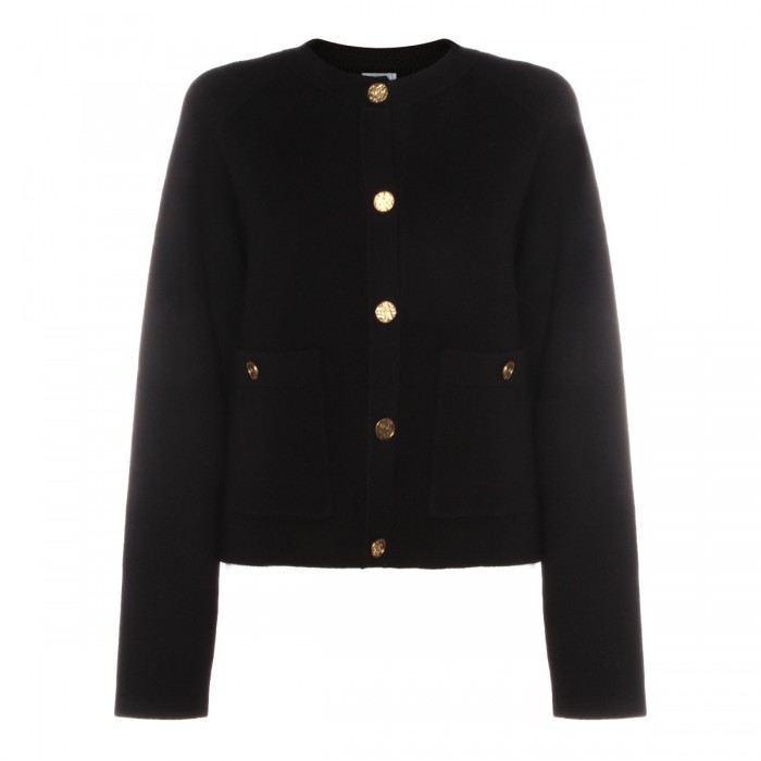 BLACK CASHMERE KNITWEAR