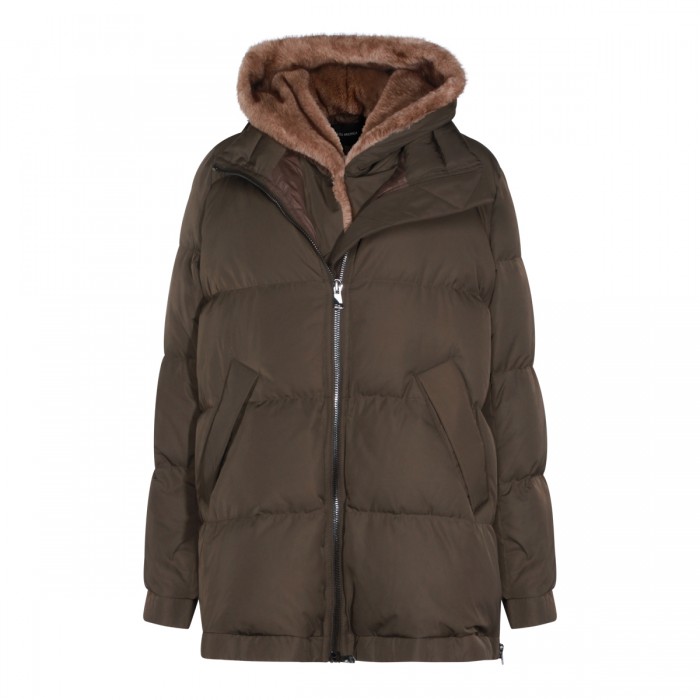 BROWN FUR JACKET