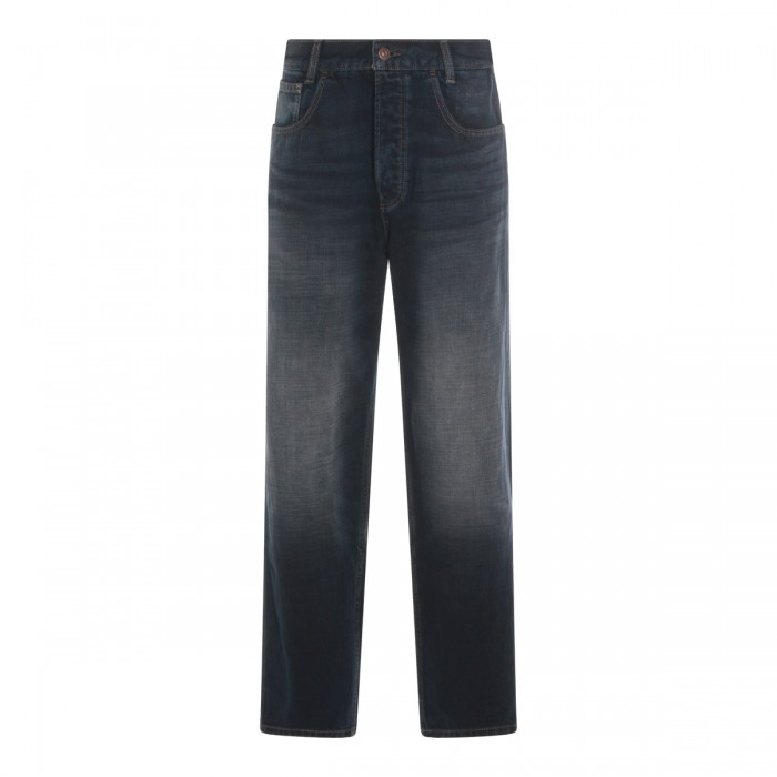 BLACK COTTON JEANS