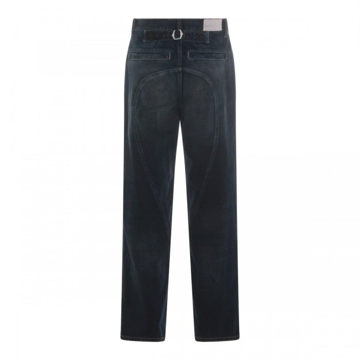 BLACK COTTON JEANS 2