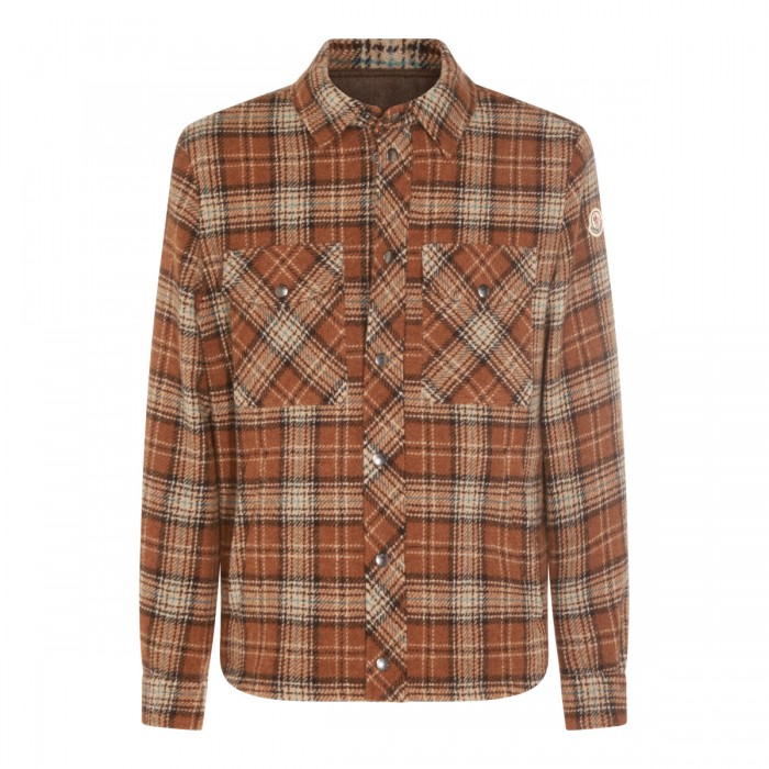 BEIGE WOOL CASUAL JACKET