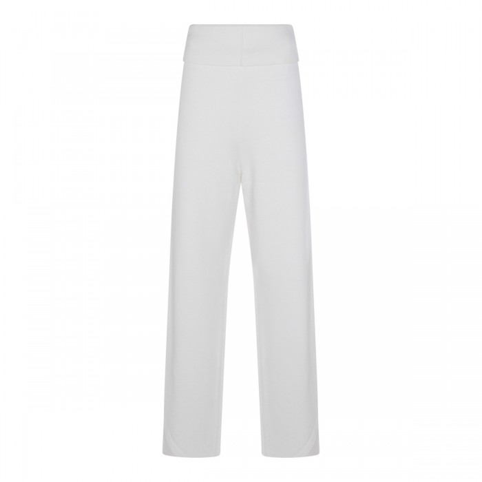 WHITE COTTON PANTS
