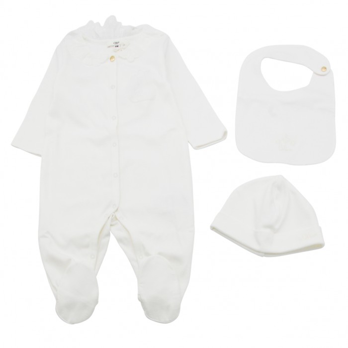 WHITE COTTON NURSERY SET
