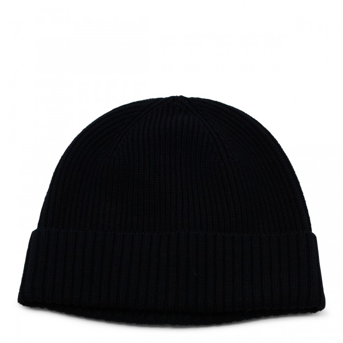 BLUE WOOL BEANIE