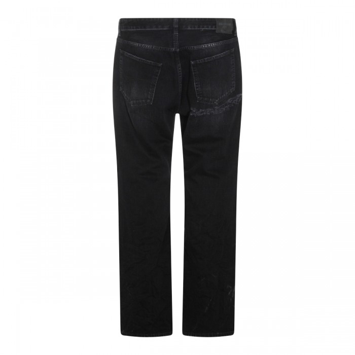 BLACK COTTON JEANS 2