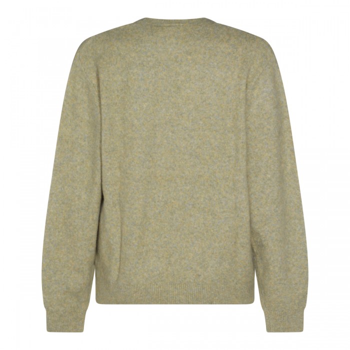 LIGHT GREEN WOOL KNITWEAR 2
