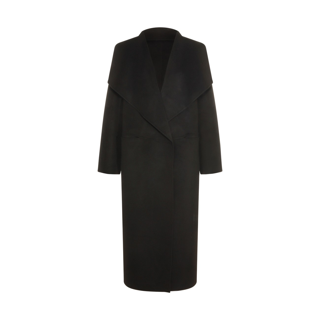 BLACK WOOL COAT BLACK WOOL COAT