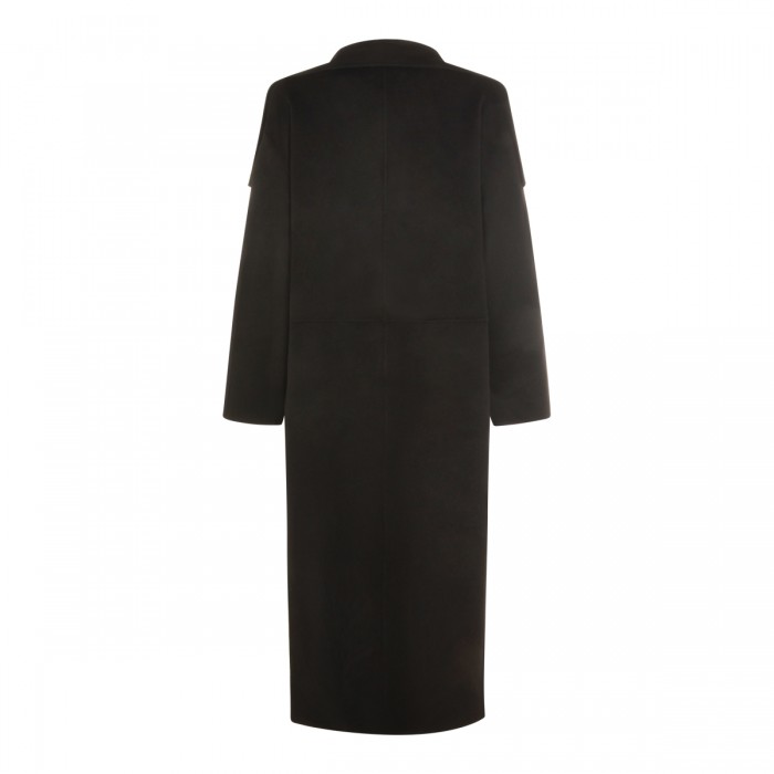 BLACK WOOL COAT 2