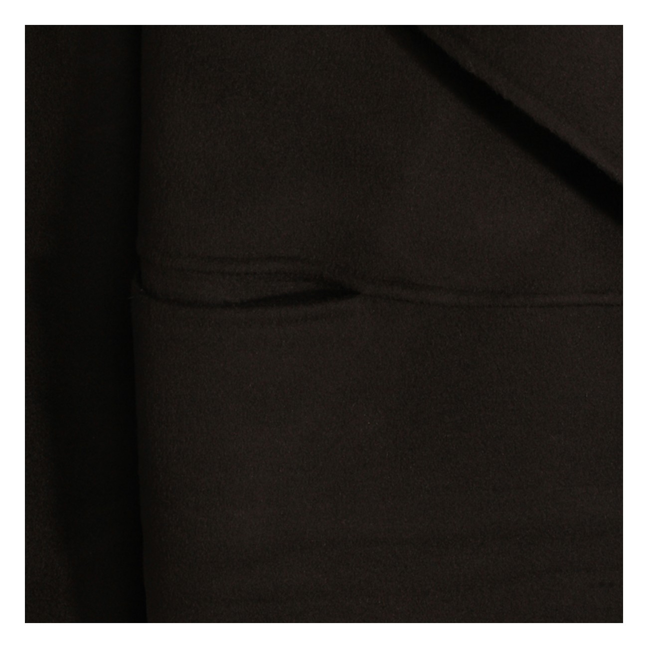 BLACK WOOL COAT BLACK WOOL COAT