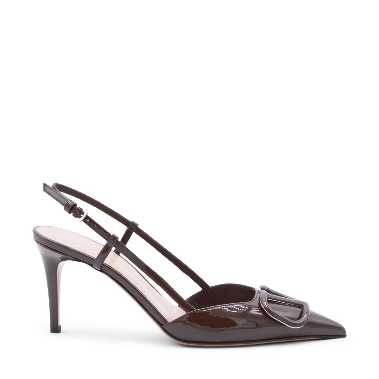 DARK BROWN LEATHER PUMPS DARK BROWN LEATHER PUMPS