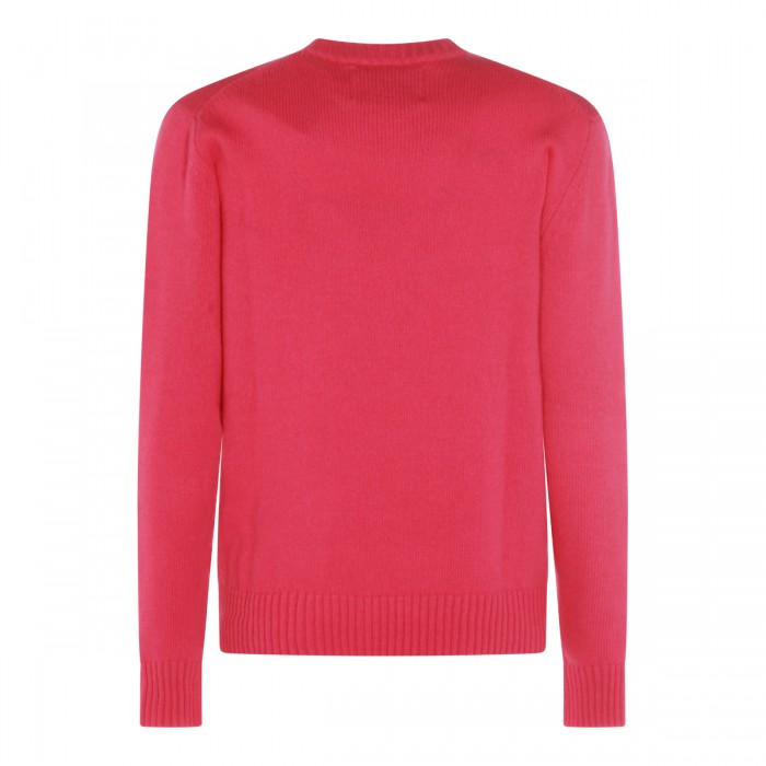 FUCSIA WOOL KNITWEAR 2
