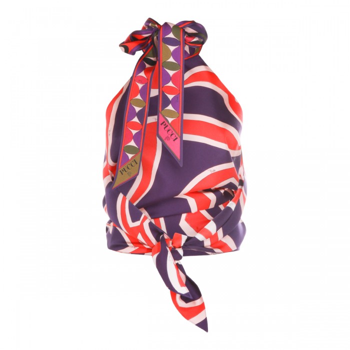 MULTICOLOR SILK TOP 2