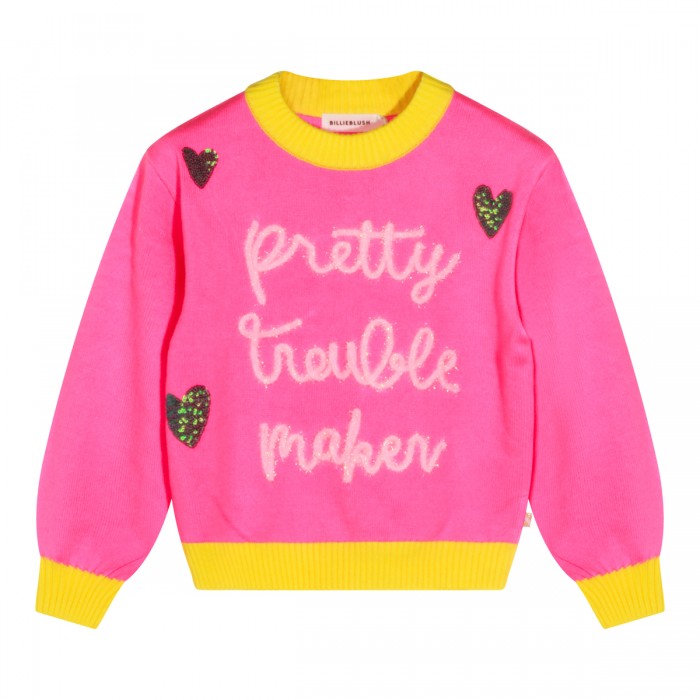 PINK AND YELLOW KNITWEAR