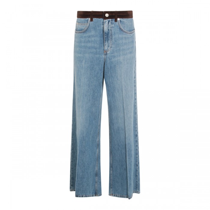 BLUE COTTON JEANS
