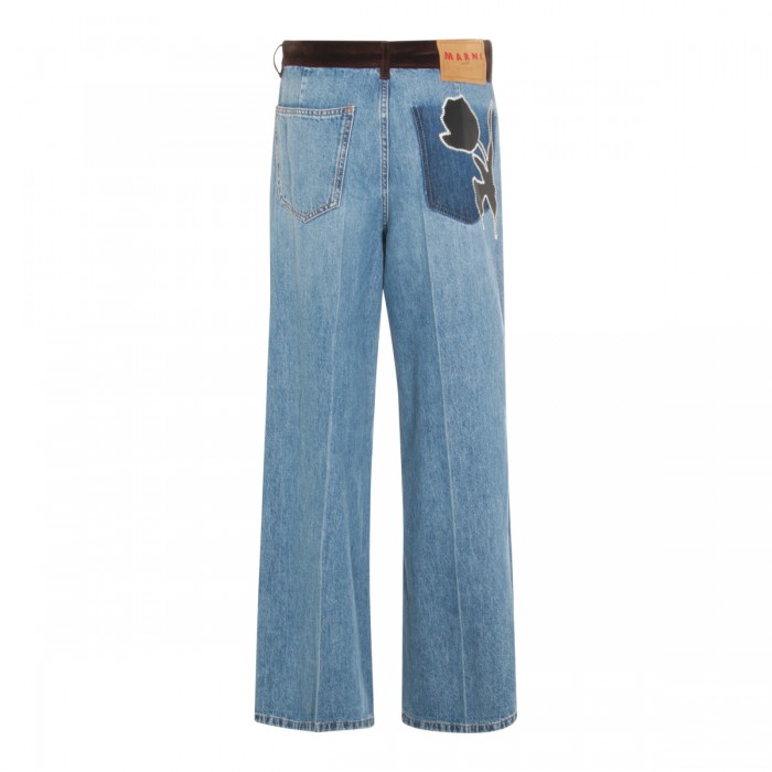 BLUE COTTON JEANS 2
