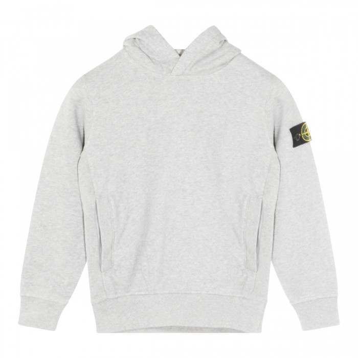 GREY COTTON SWEATSHIRT