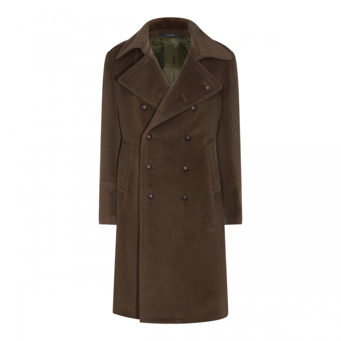 GREEN WOOL JUNKERS COAT