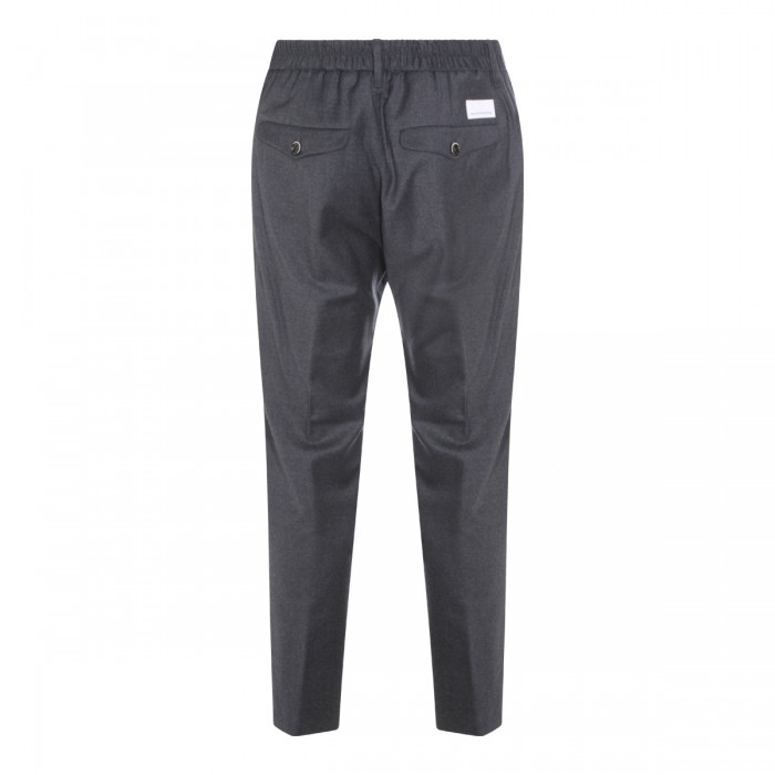 GREY WOOL PANTS 2