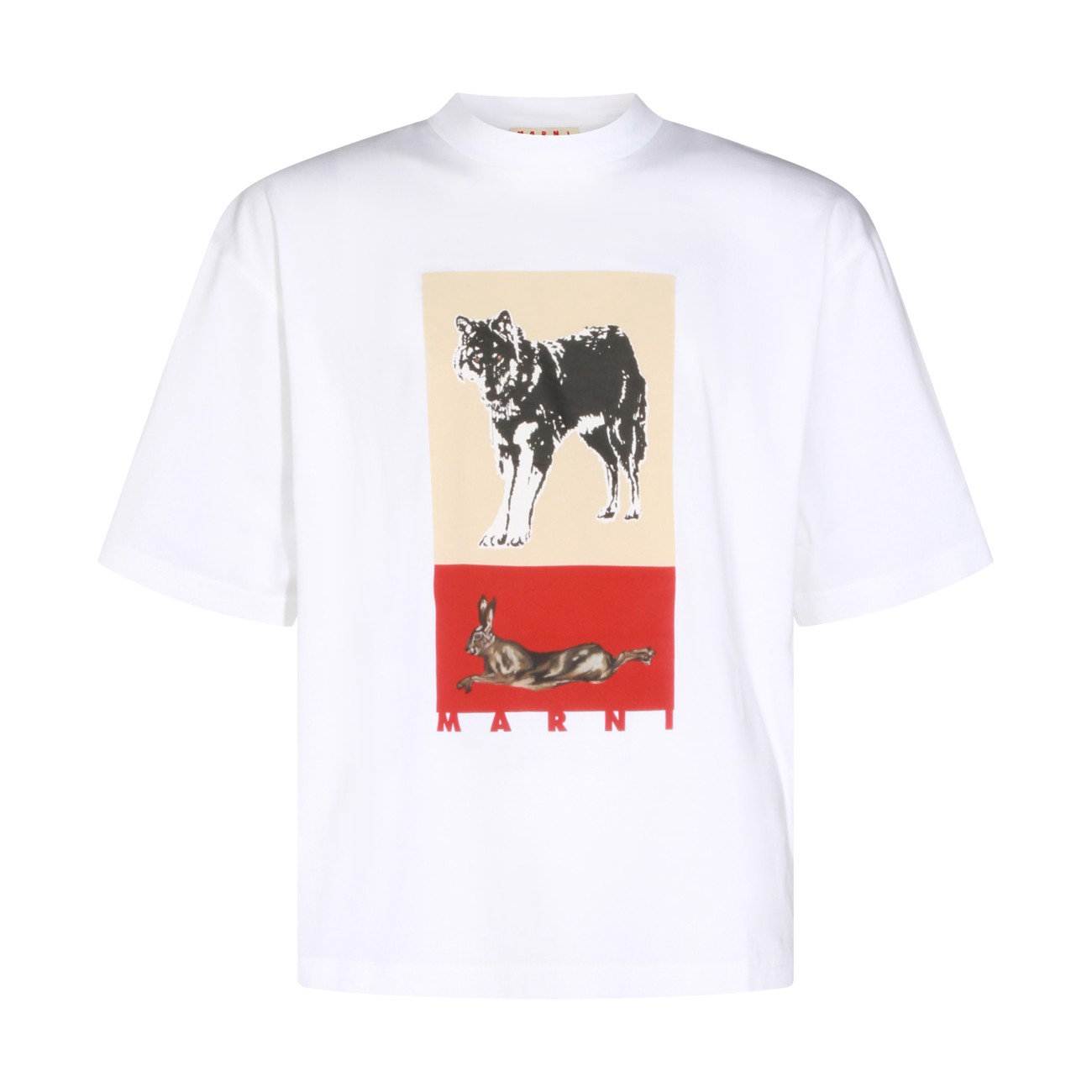 WHITE COTTON T-SHIRT WHITE COTTON T-SHIRT