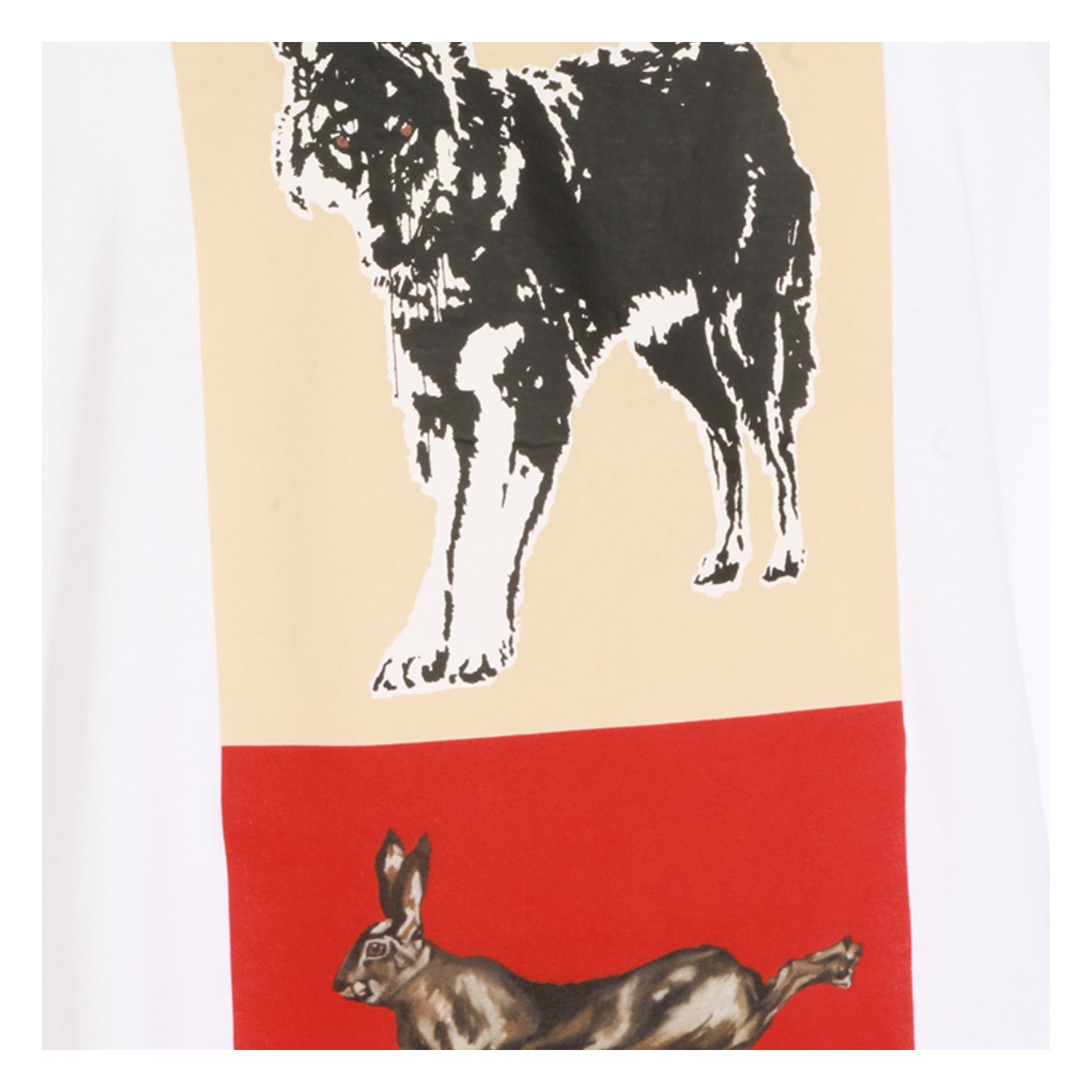 WHITE COTTON T-SHIRT WHITE COTTON T-SHIRT