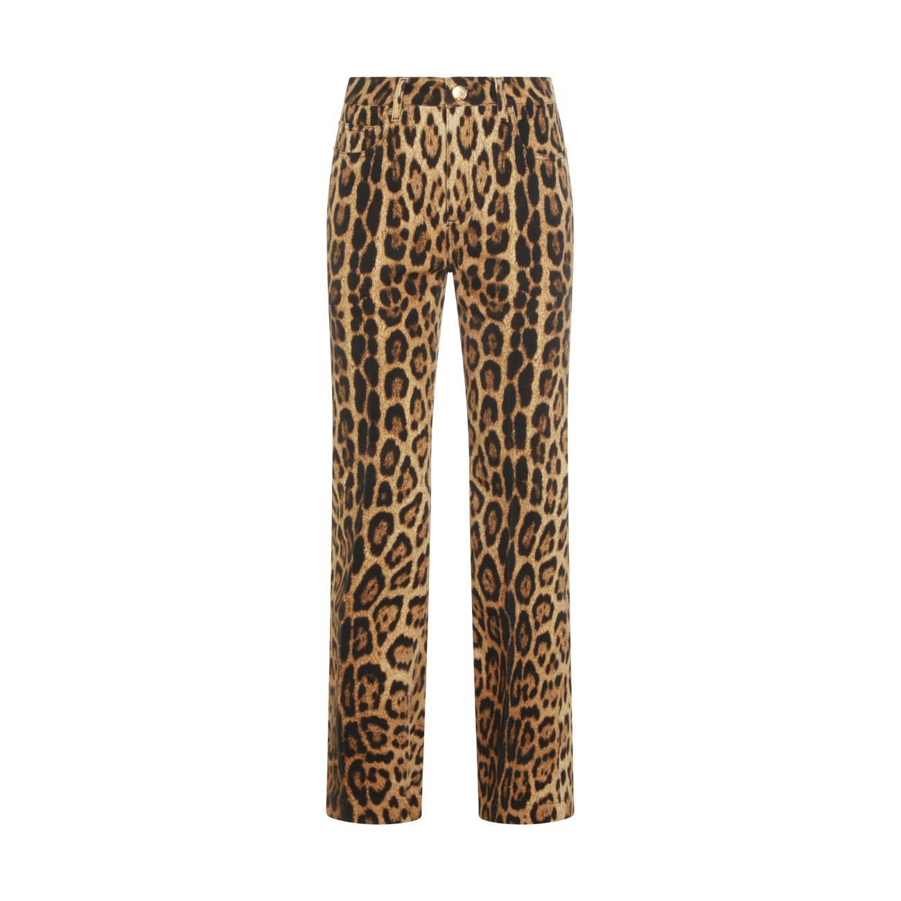 LEOPARD COTTON JEANS LEOPARD COTTON JEANS