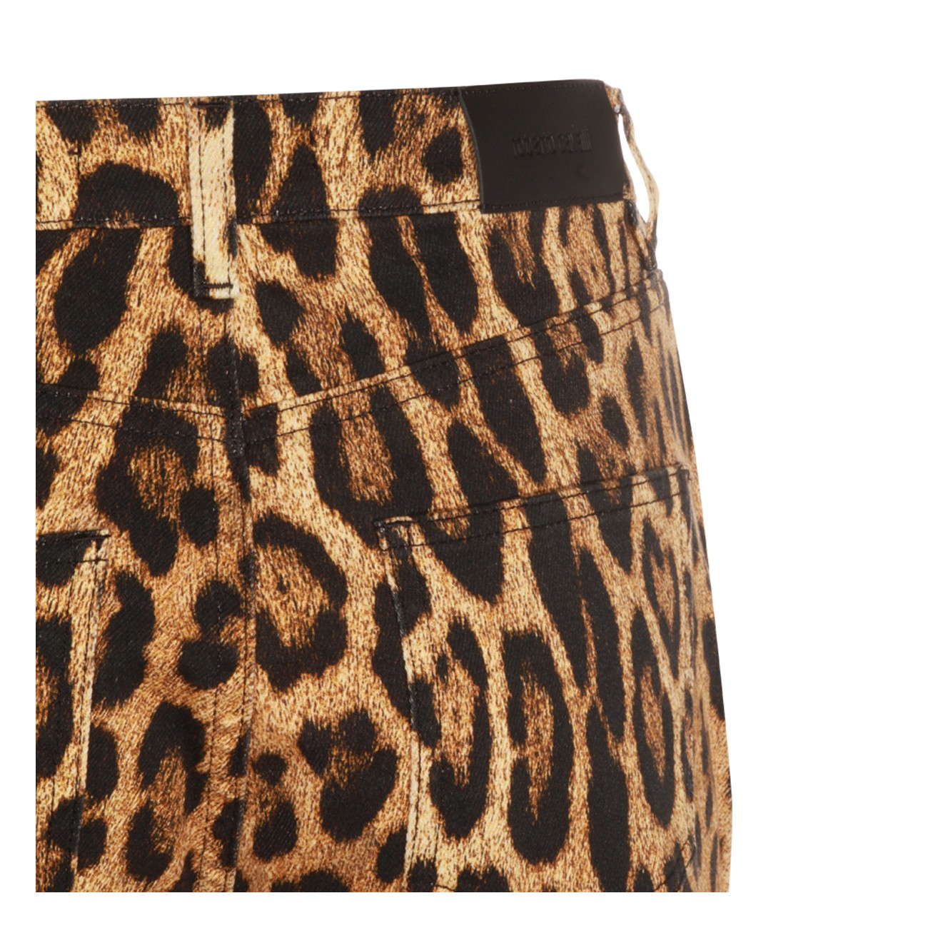 LEOPARD COTTON JEANS LEOPARD COTTON JEANS