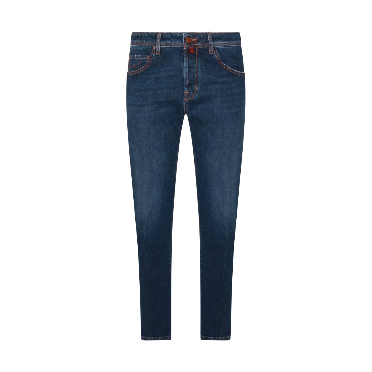 DARK BLUE COTTON JEANS DARK BLUE COTTON JEANS