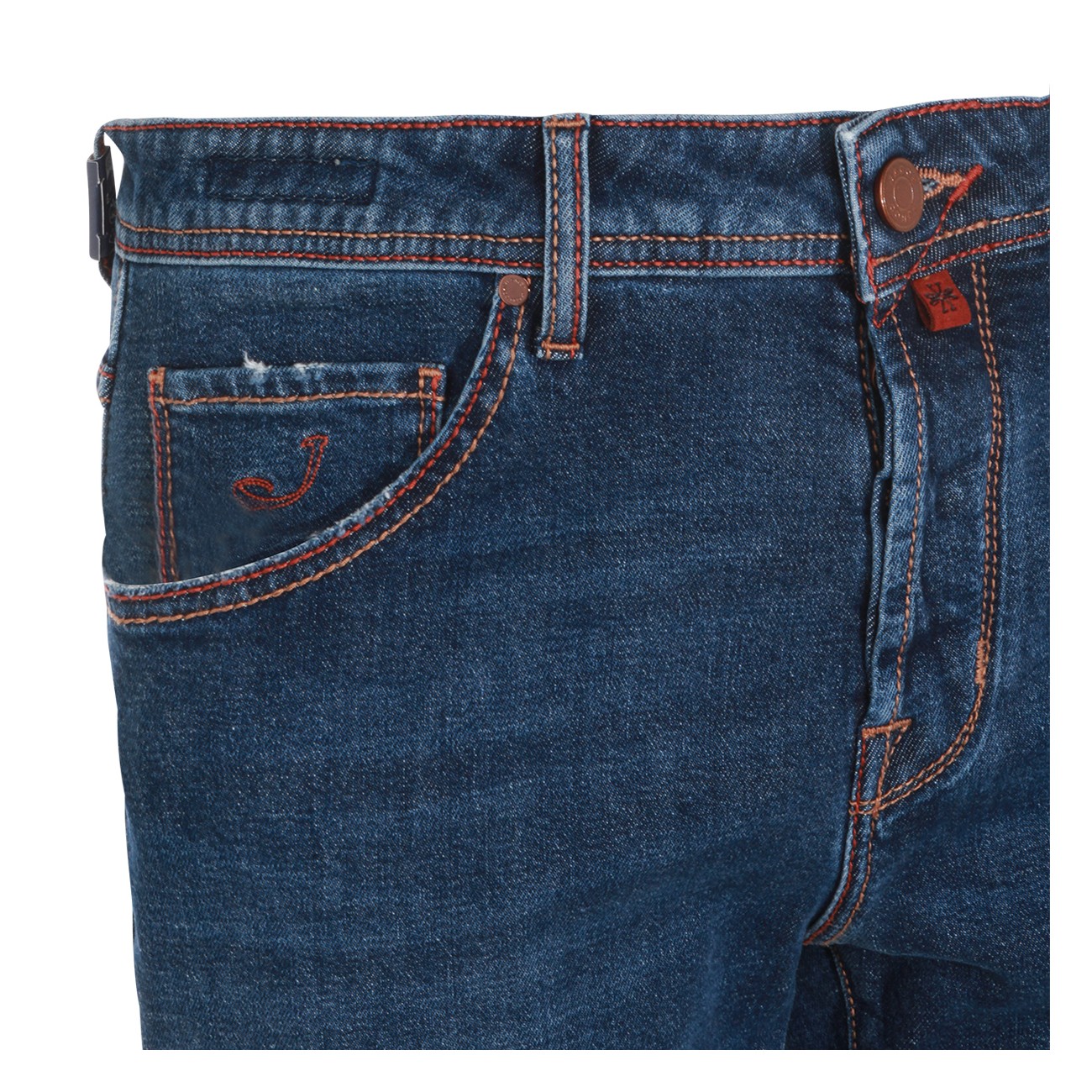 DARK BLUE COTTON JEANS DARK BLUE COTTON JEANS