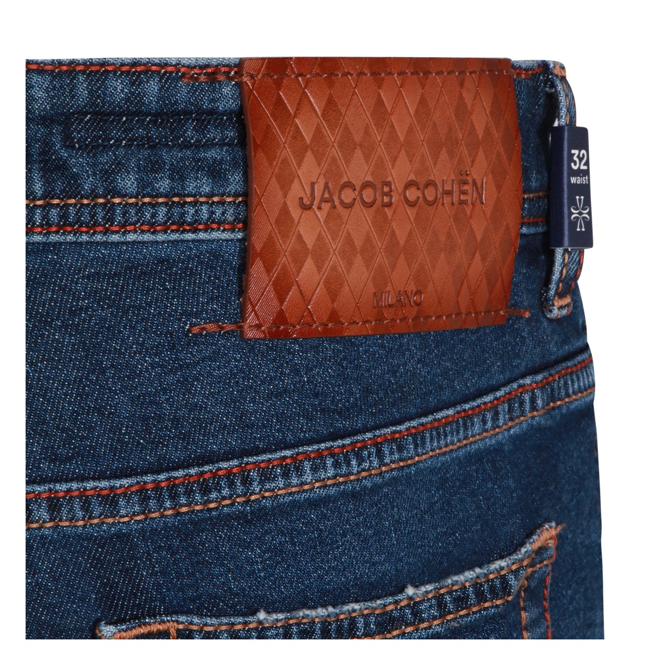 DARK BLUE COTTON JEANS DARK BLUE COTTON JEANS