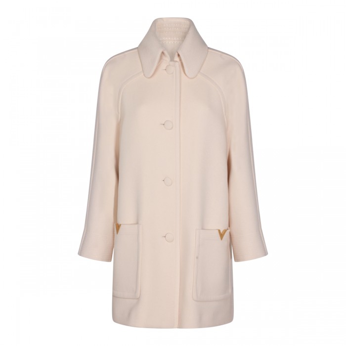 LIGHT BEIGE WOOL COAT
