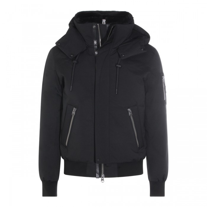 BLACK DOWN JACKET