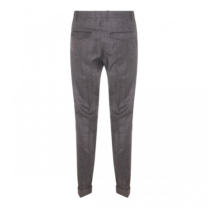 BURGUNDY WOOL PANTS 2