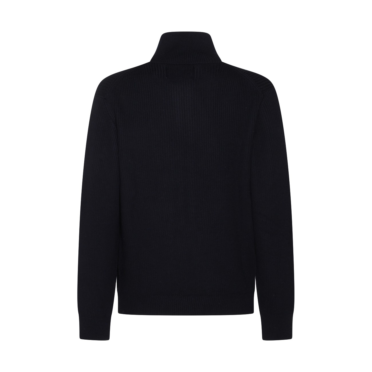 DARK BLUE WOOL KNITWEAR DARK BLUE WOOL KNITWEAR