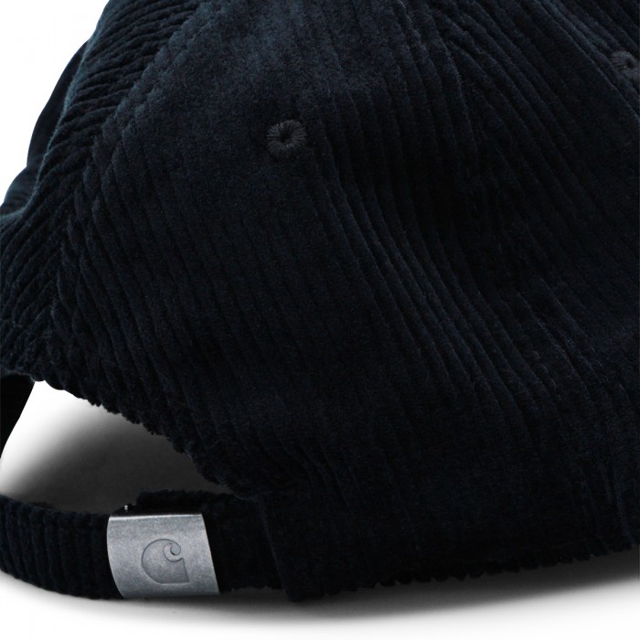 BLACK COTTON BASEBALL CAP 2